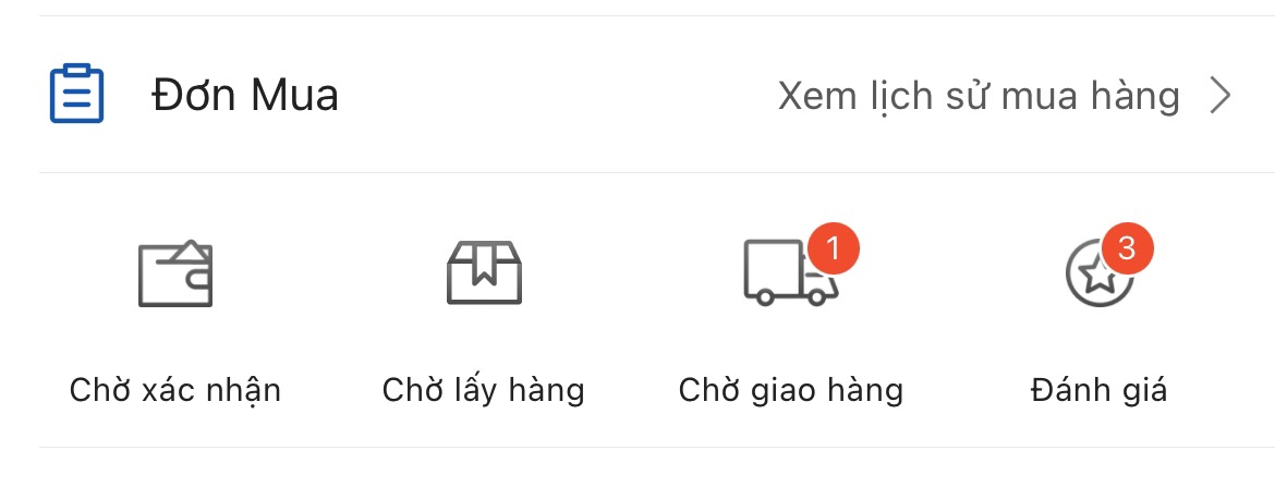 Tra cứu vận đơn Shopee trên app