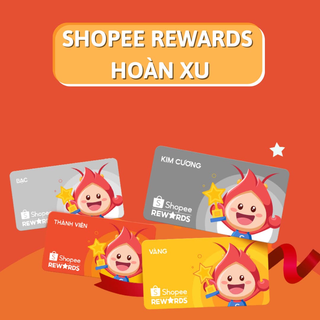 Tham gia Shopee Rewards hoàn xu 10.10.2024, nhận thẻ cào hoàn đến 2 triệu xu