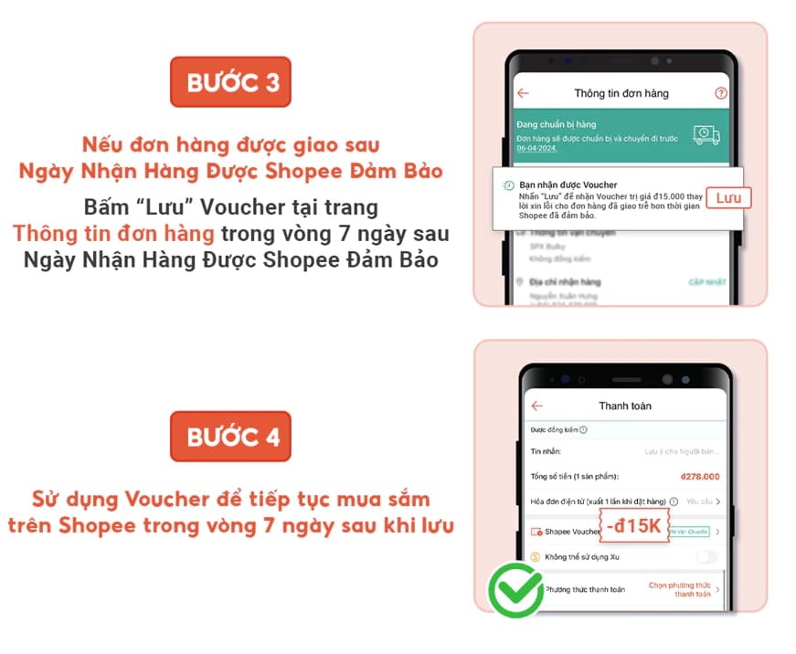 Chương t&igrave;nh Giao nhanh đ&uacute;ng hẹn - Giao trễ nhận qu&agrave; 