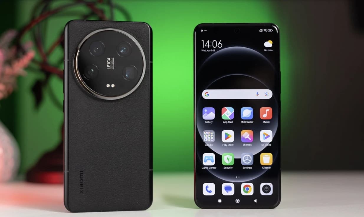 Thiết kế Xiaomi 14 Ultra với khung kim loại và mặt lưng da