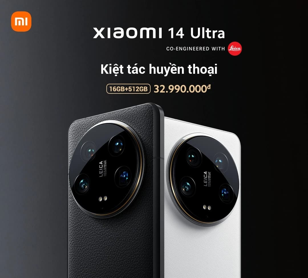 Xiaomi 14 Ultra giá tốt trên Shopee