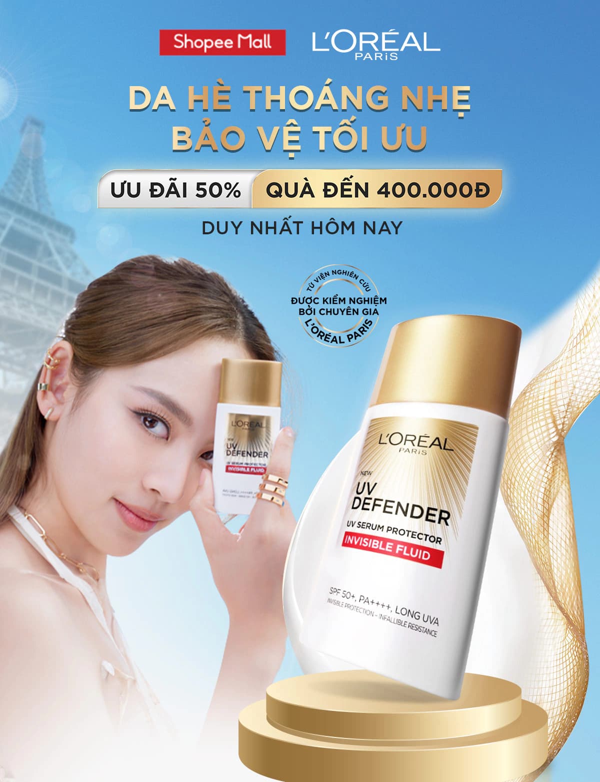 Nước tẩy trang L'Oreal Paris Micellar Water