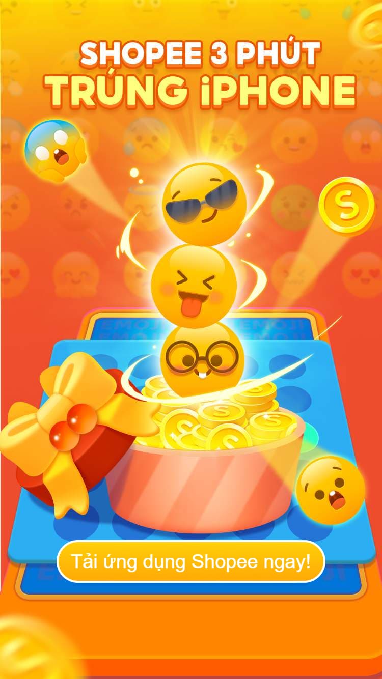 Mini game trúng iPhone tại Shopee 6.6