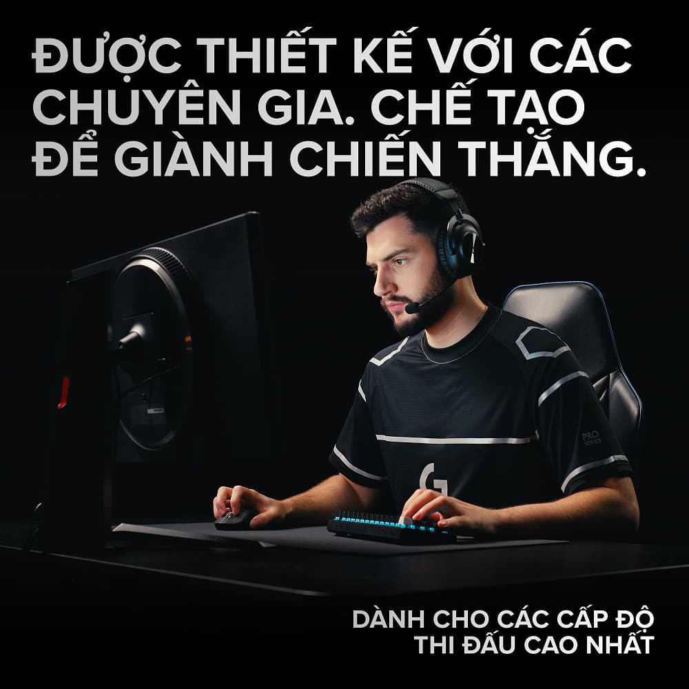 Thiết kế nhỏ gọn của Logitech G Pro X 60 Lightspeed