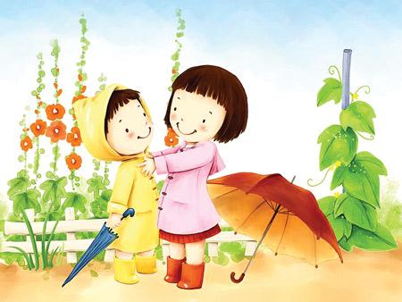Anh chị tặng quà cho em nhân ngày 1/6