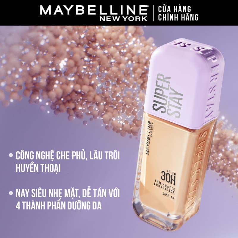 Review kem nền bắt sáng Maybelline Superstay Lumi Matte: Say goodbye da xỉn màu, chào đón da rạng rỡ