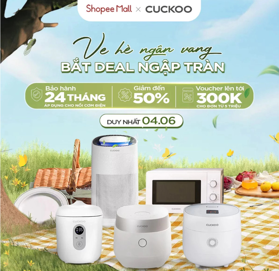 Gian hàng CUCKOO chính hãng trên Shopee