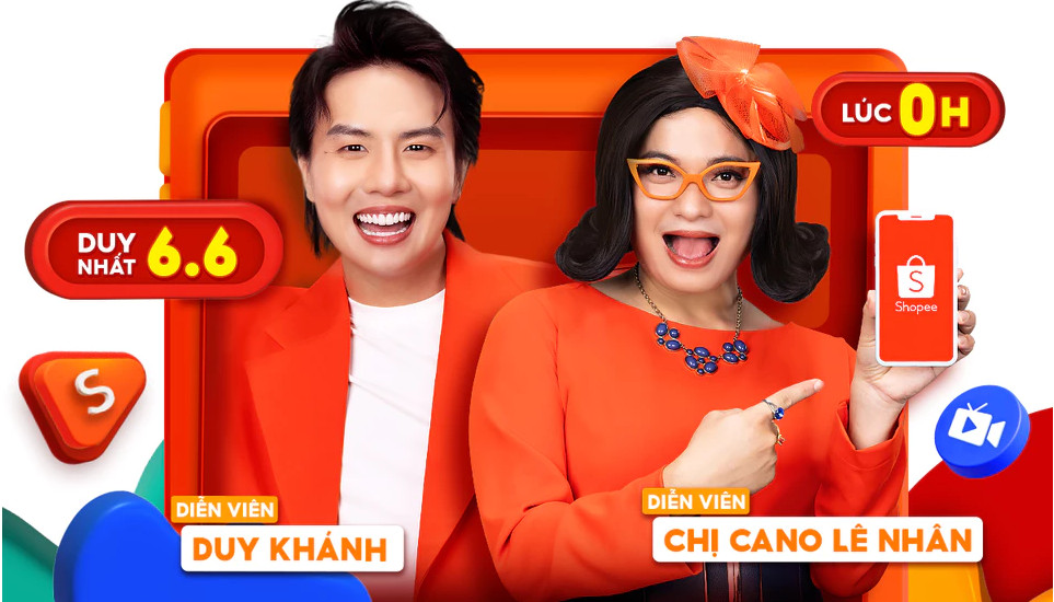 Thông báo săn voucher toàn sàn 0h ngày 6.6 trên Shopee