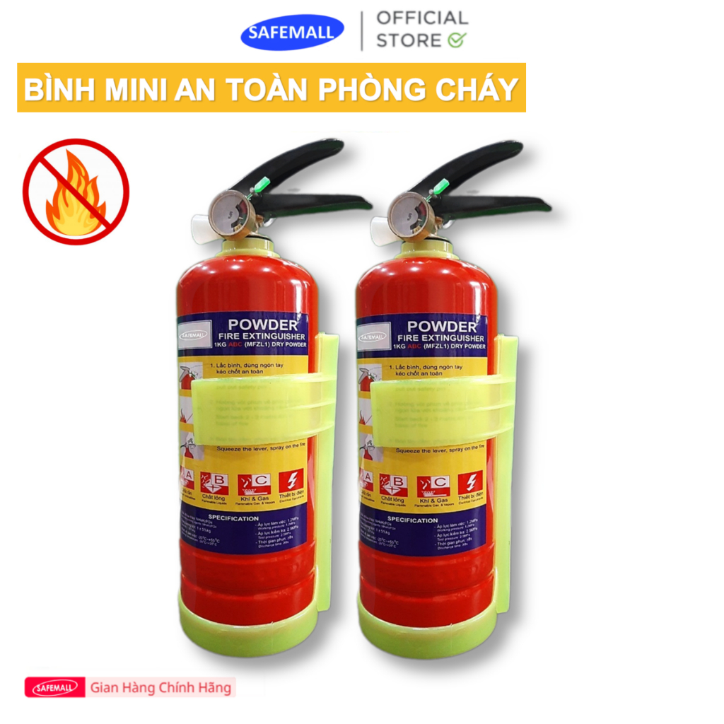 Bình chữa cháy mini ABC 1KG