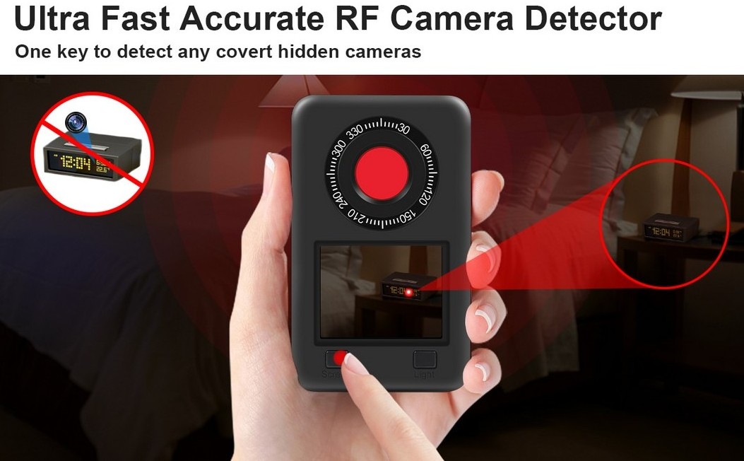 Top 5 máy dò camera ẩn tốt, đáng mua nhất hiện nay