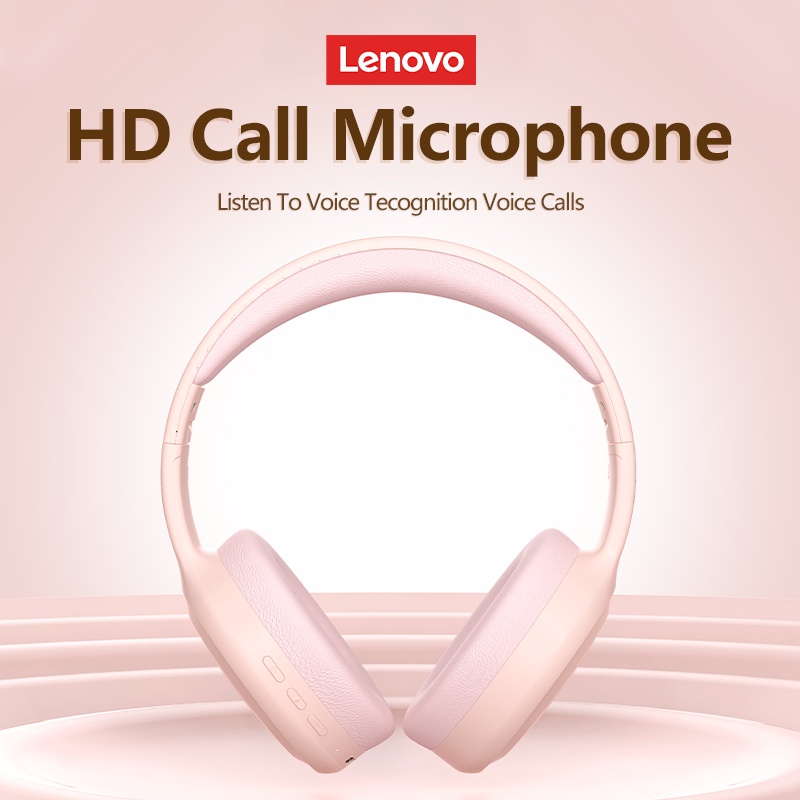 Tai Nghe Bluetooth Lenovo TH30 - Tai nghe chụp tai chơi game với mic CVC