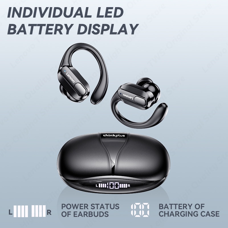 Lenovo XT80 - Tai nghe bluetooth giá rẻ với pin trâu, Bluetooth 5.3