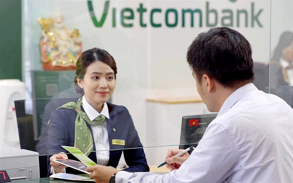 Cài sinh trắc học Vietcombank tại chi nhánh