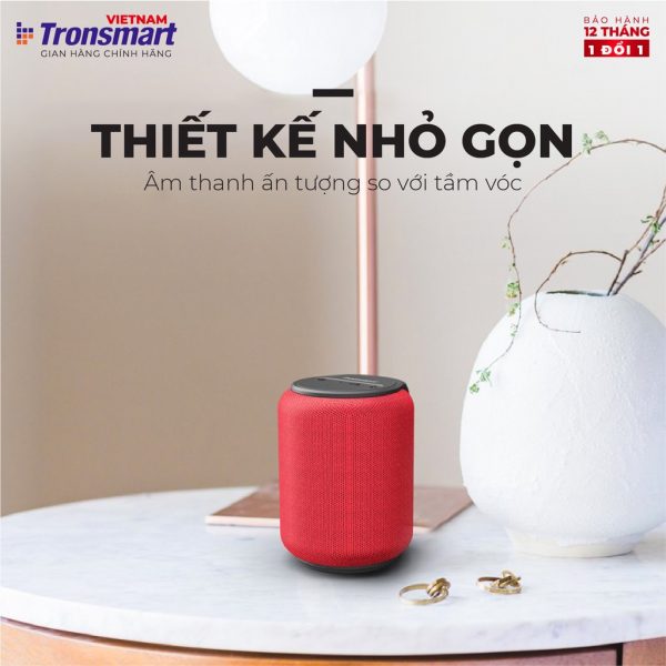 Loa Tronsmart T6 Mini thiết kế nhỏ gọn