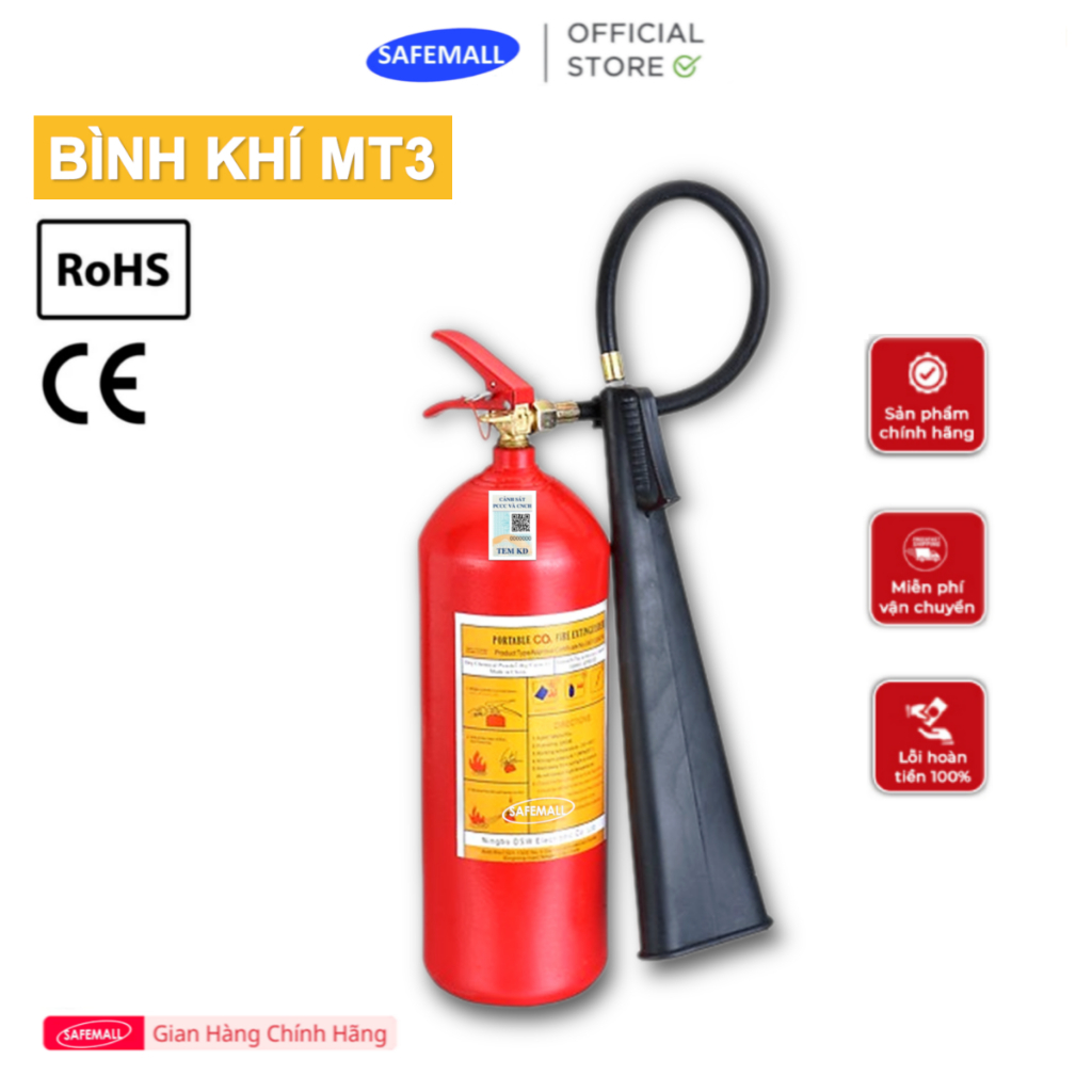 Bình khí MT3 3kg thực tế