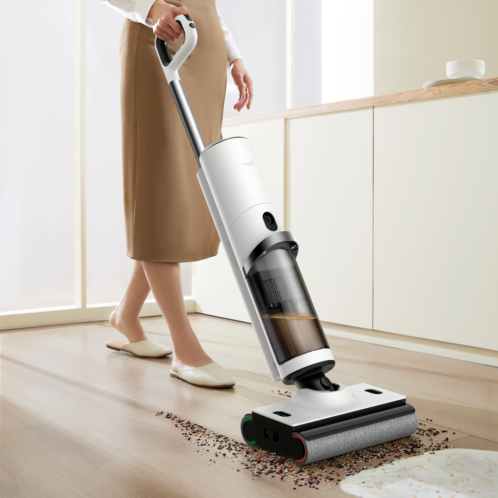 Máy hút bụi lau nhà cầm tay thiết kế nhỏ gọn, tiện lợi