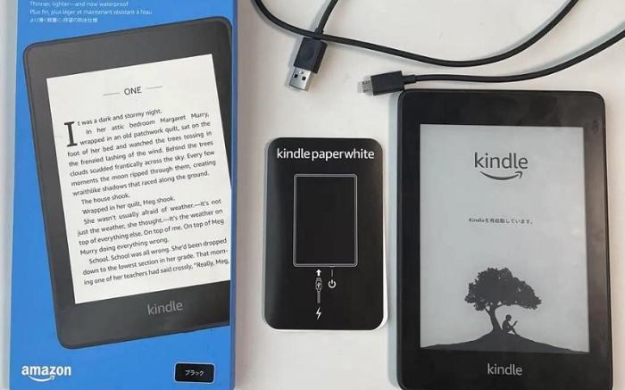 Logo thương hiệu Kindle máy đọc sách điện tử