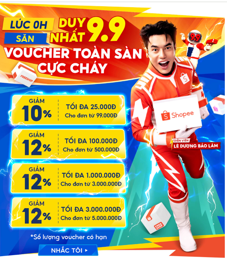 Cách săn sale Shopee 9.9 được cập nhật mới nhất năm 2024