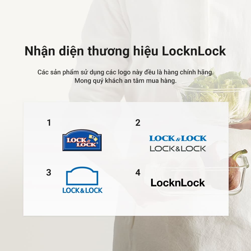 Logo và cơ sở Lock&Lock Hàn Quốc