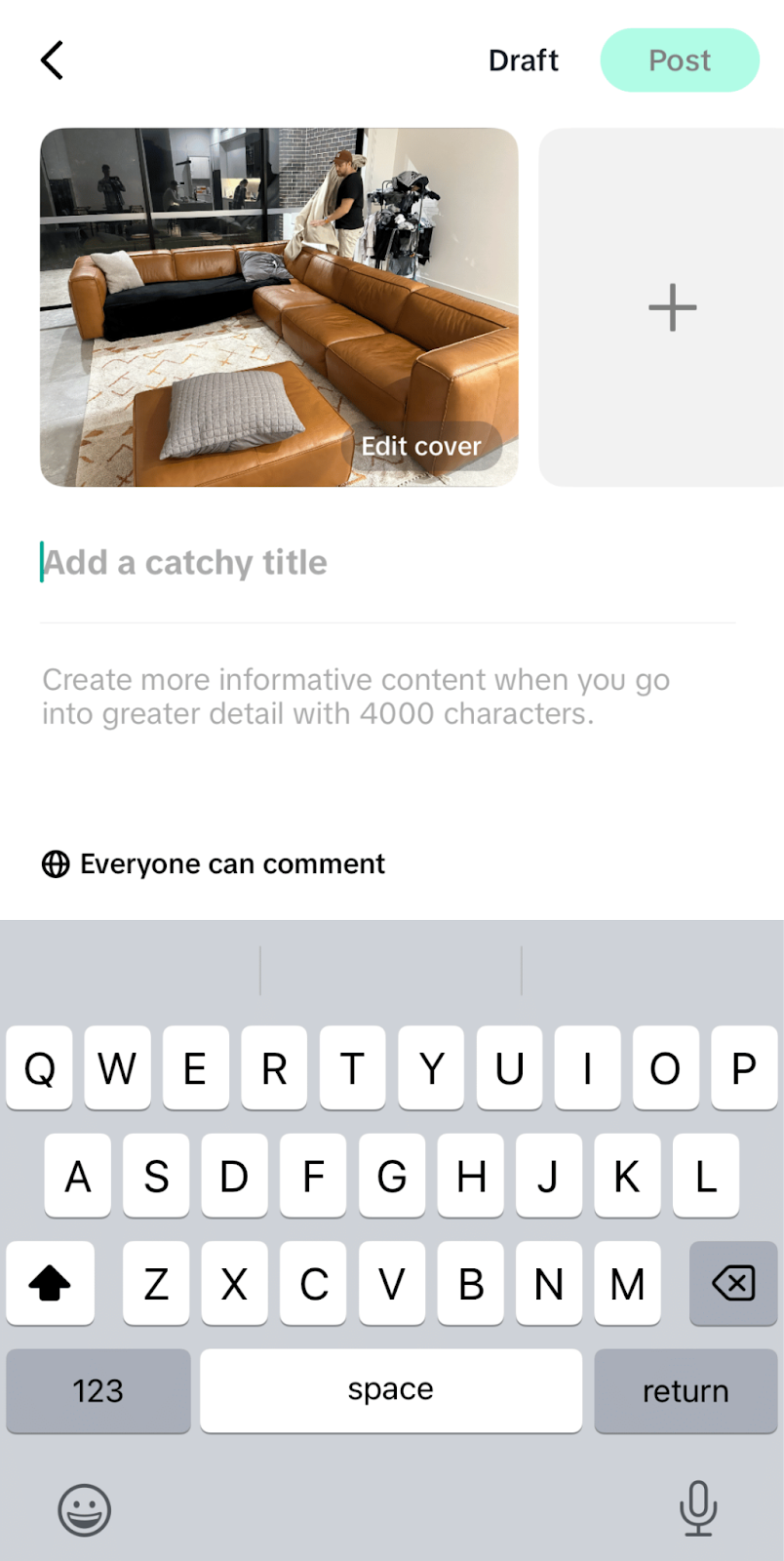 Quản lý bài đăng trên TikTok Notes sau khi đăng