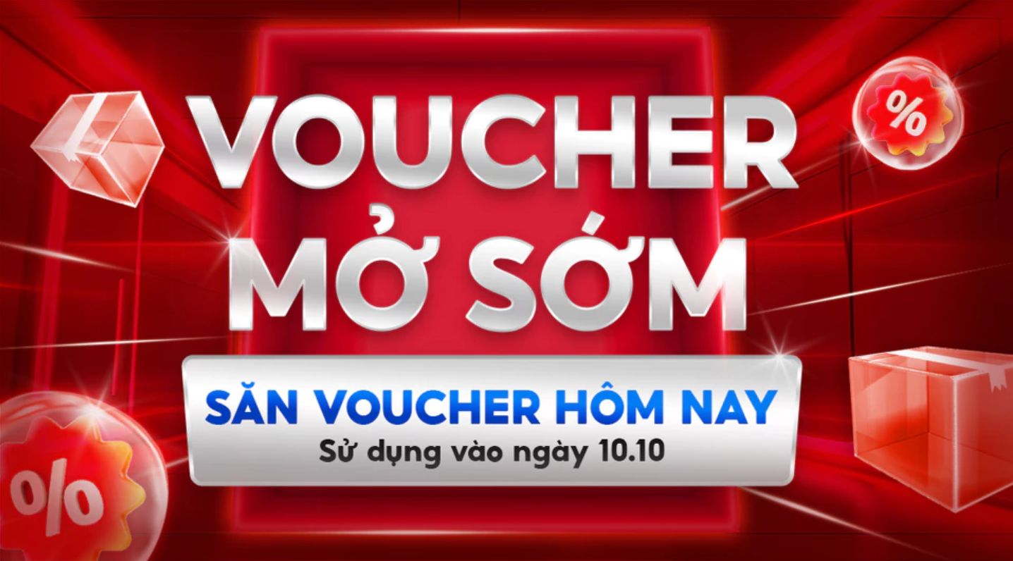 Voucher mở sớm Shopee 10.10