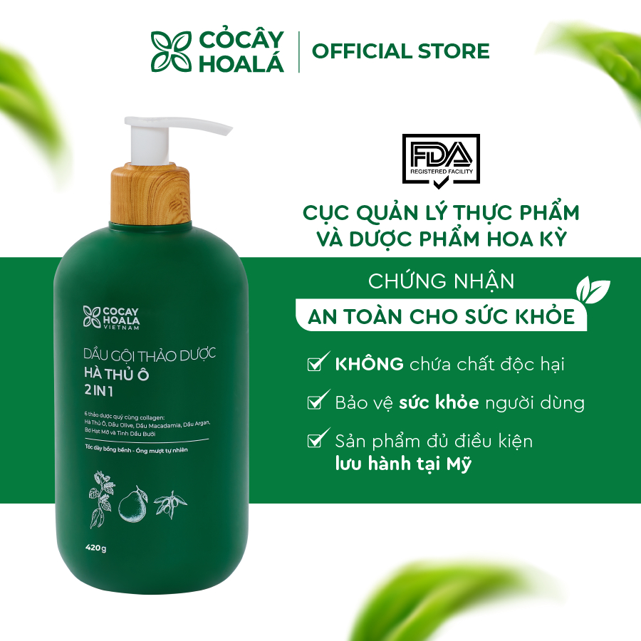 Dầu gội thảo dược Cỏ Cây Hoa Lá