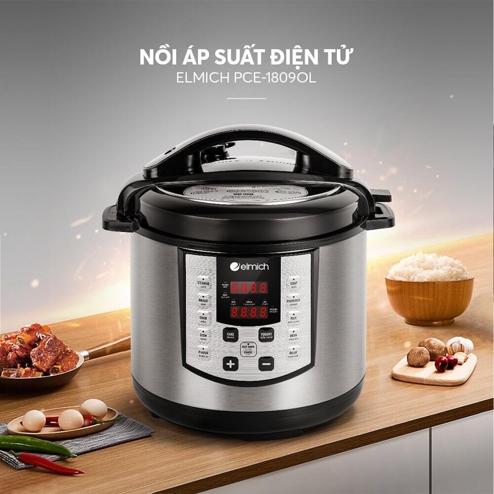 Nồi áp suất điện Elmich 6L