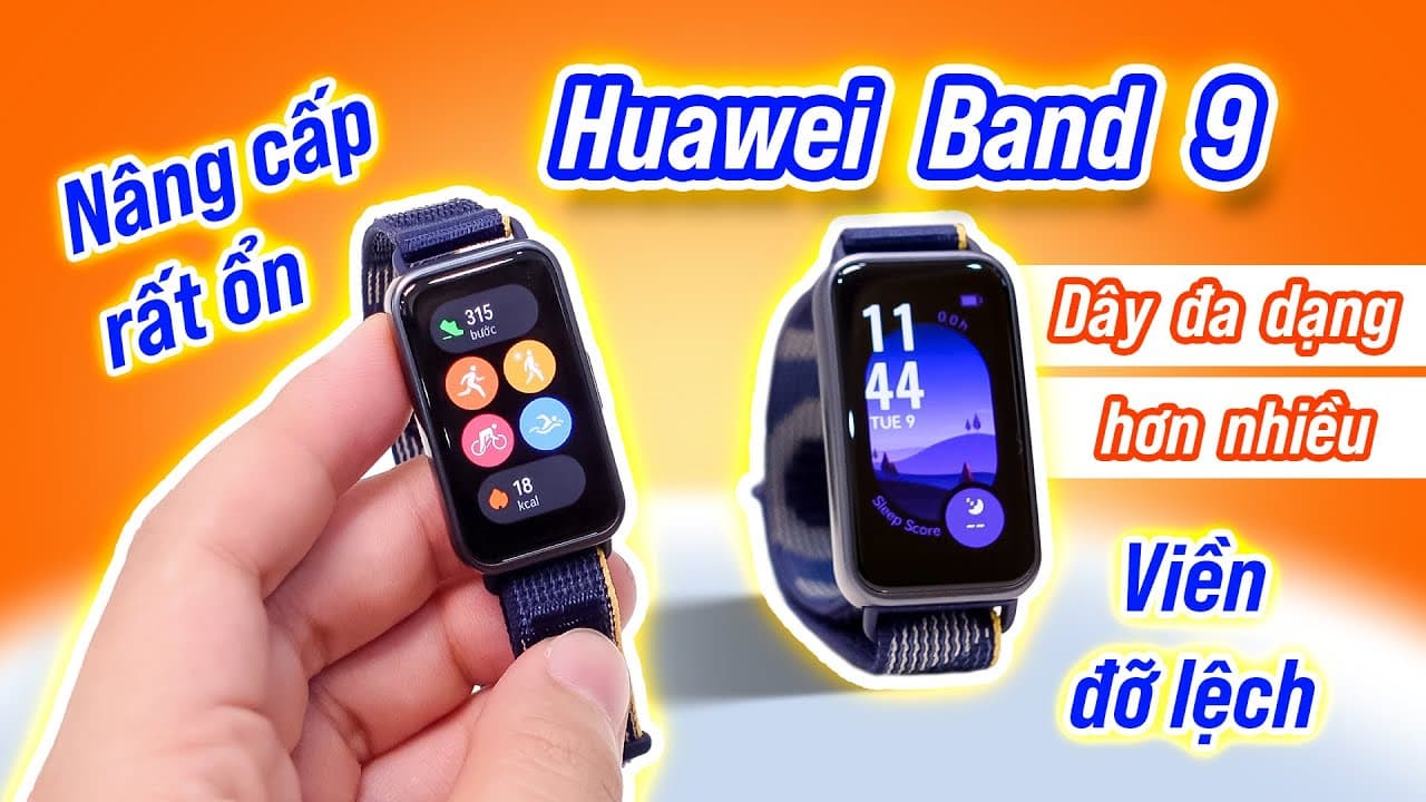 Huawei Band 9 được sử dụng trong các hoạt động hàng ngày và tập luyện