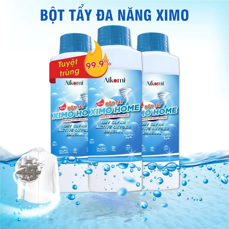 Bột tẩy vết bẩn đa năng Ximo