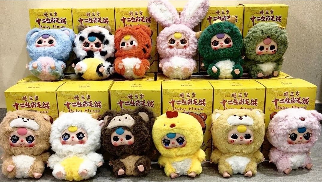 Top 5 shop bán Baby Three 12 con giáp trên Shopee uy tín, giá tốt