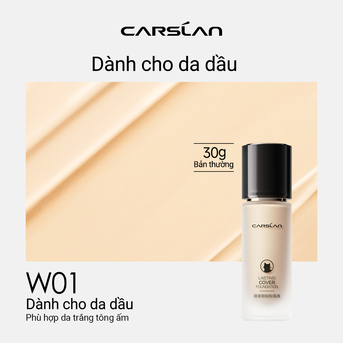 Kem nền cao cấp Carslan