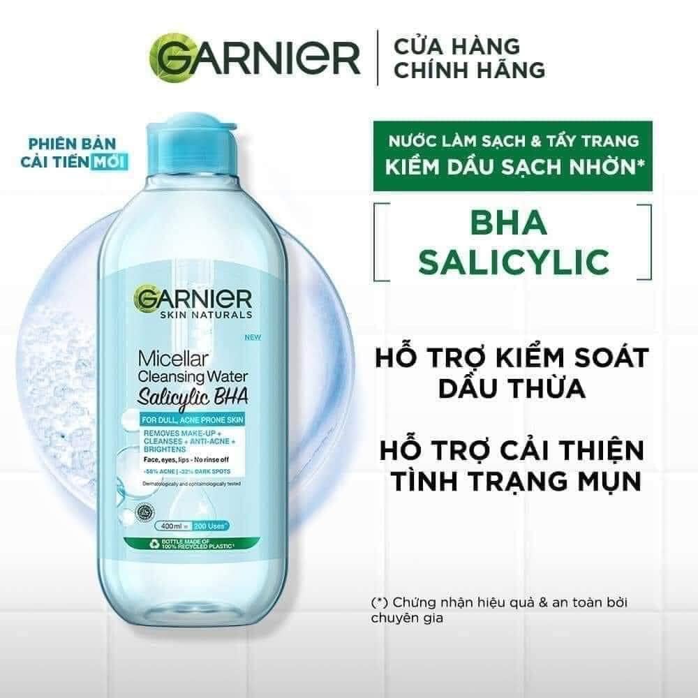 Ảnh bộ tẩy trang Garnier