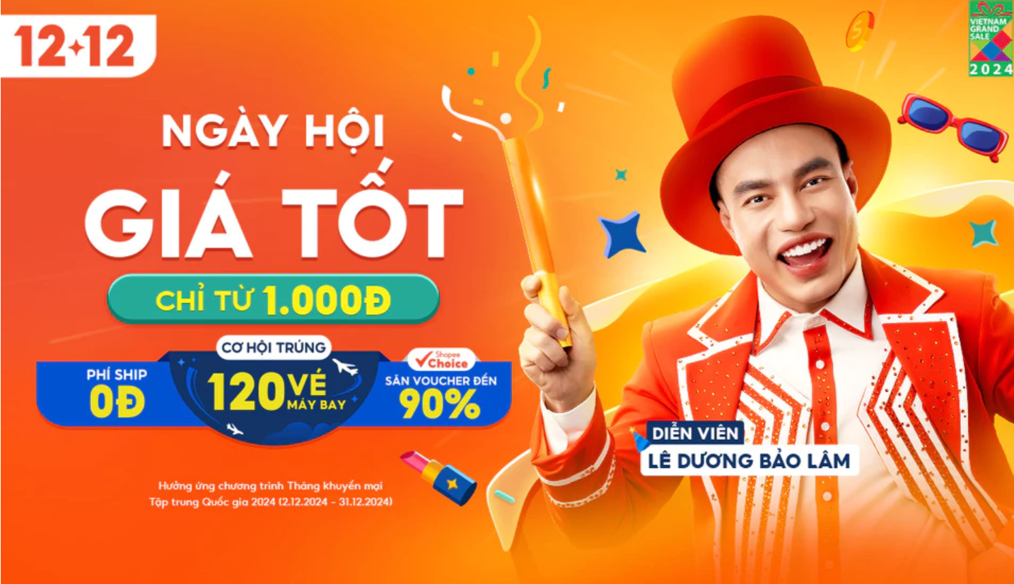 Sinh nhật Shopee ngày nào? Update lịch sale sinh nhật Shopee 12.12 mới nhất