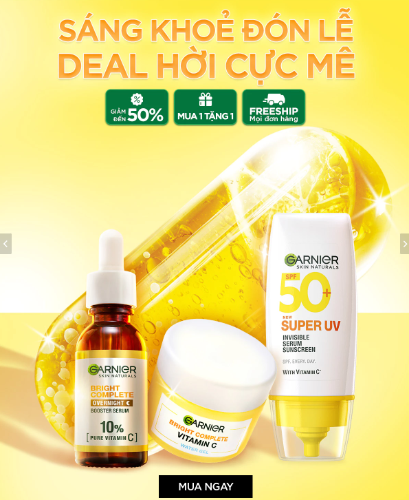 Garnier sale 12.12