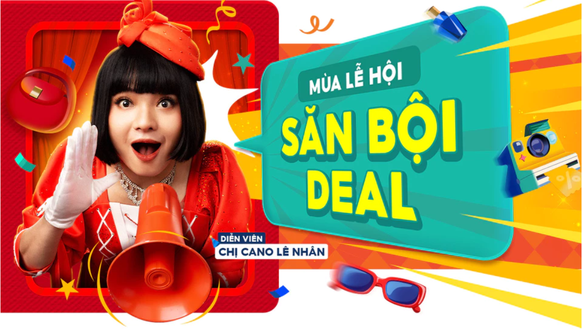 Hình ảnh săn bội deal mùa lễ hội