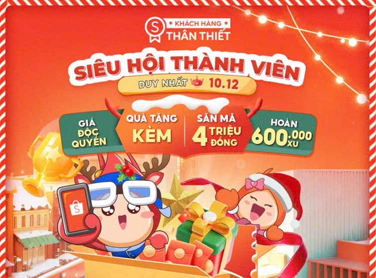Shopee Reward 10.12 - Săn mã 4 triệu đồng + Hoàn đến 600K xu