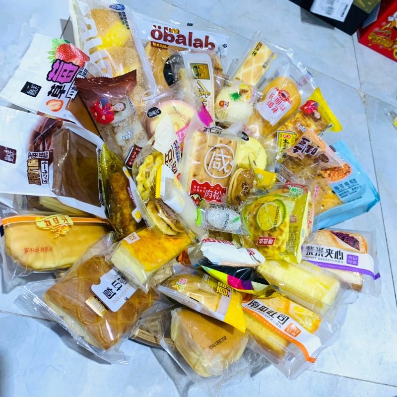 Bánh mix Đài Loan đủ vị thùng 2kg DMN House