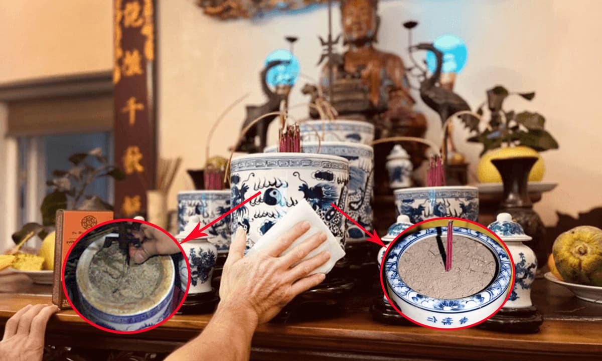 Những lưu ý khi bao sái bàn thờ cần tránh