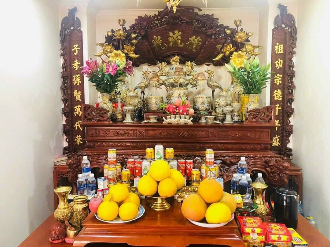 Lưu ý khi bố trí bàn thờ gia tiên