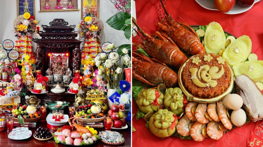 Mâm cúng Thần Tài đầy đủ