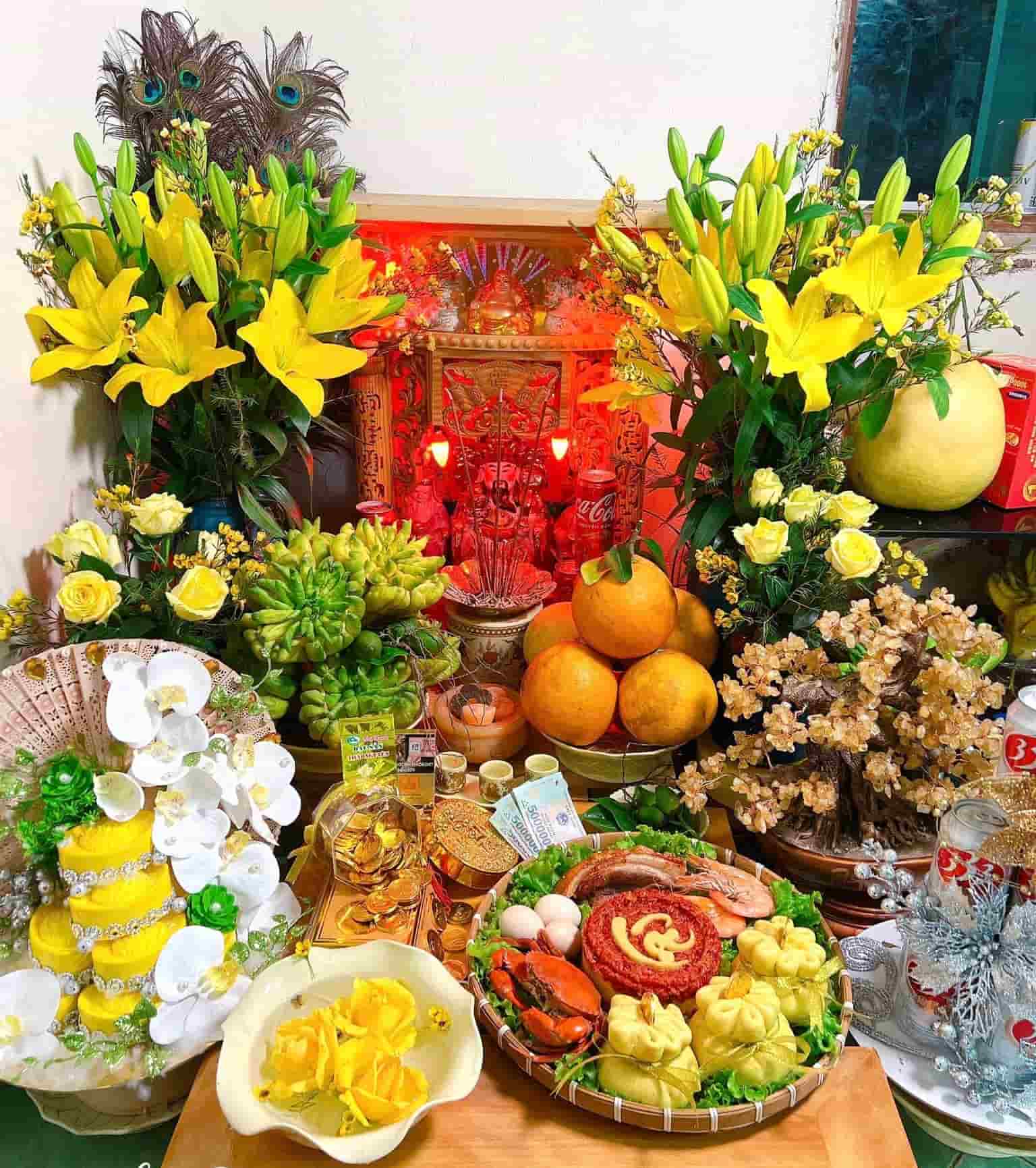 Mâm cúng mùng 10 vía Thần Tài và văn khấn chuẩn và chi tiết nhất