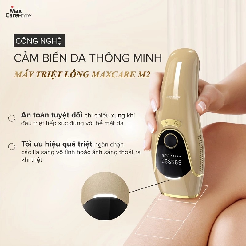 Máy triệt lông mini MAXCARE