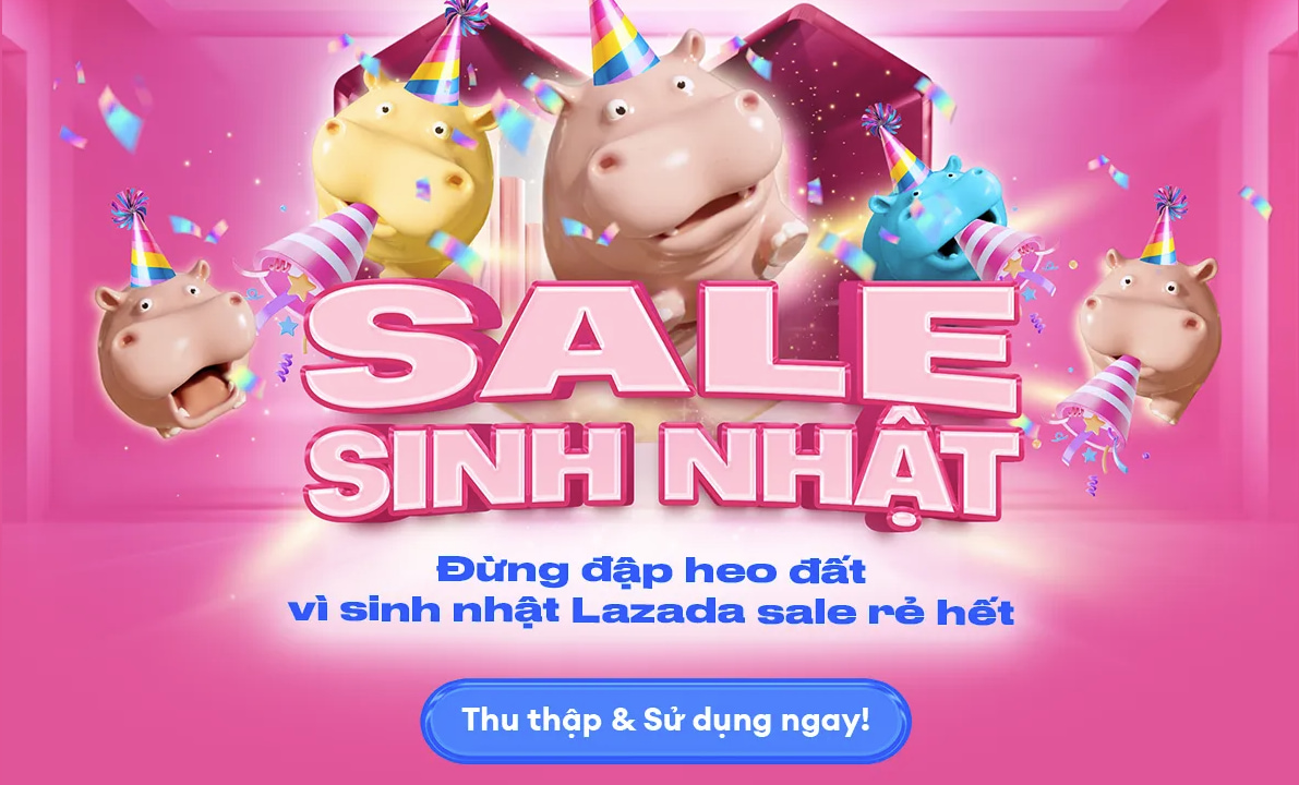 Săn voucher heo đất Lazada | Lazada tặng heo đất secret