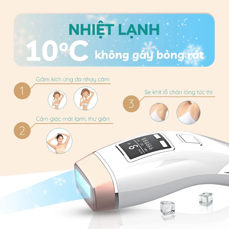 Máy triệt lông vĩnh viễn Crenot Graci X3