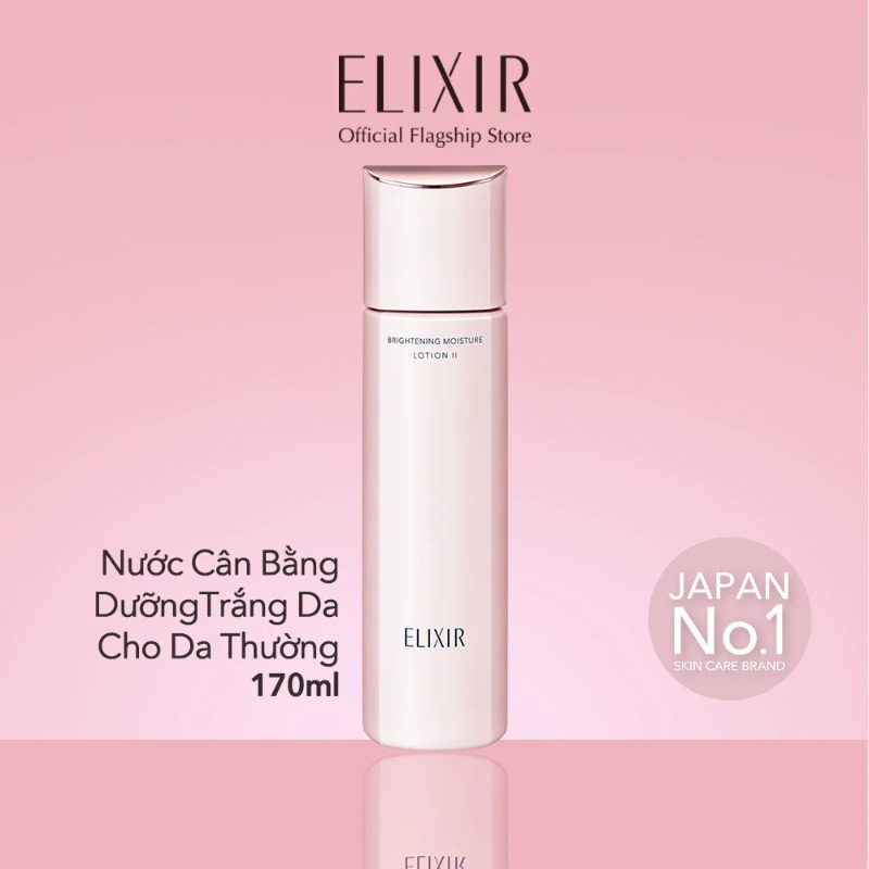 Nước cân bằng trắng da Elixir White Whitening Clear Lotion