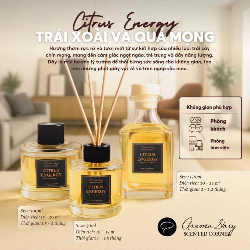 Review tinh dầu Aroma Story khuếch tán hương thơm phòng