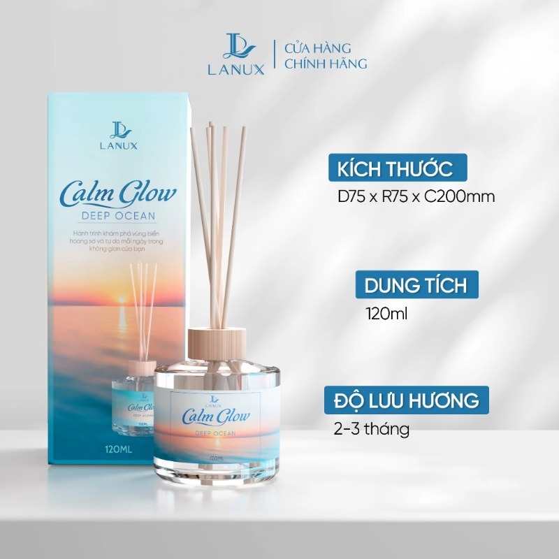Nước hoa thơm phòng LANUX DEEP OCEAN