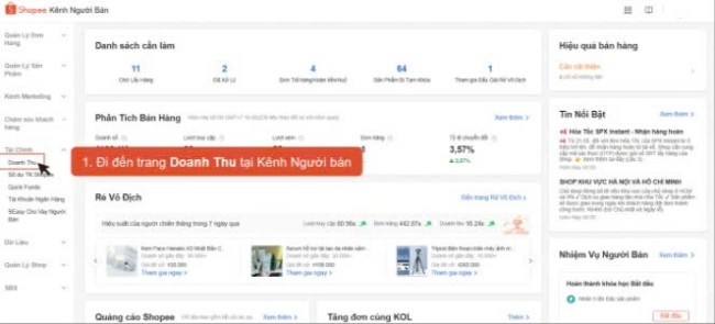 Kiểm tra phí hạ tầng Shopee trong chi tiết đơn hàng