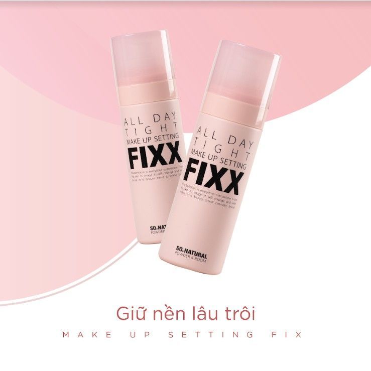 [Review] Xịt Khóa Makeup All Day Setting Fixx So Natural dùng có tốt không? 