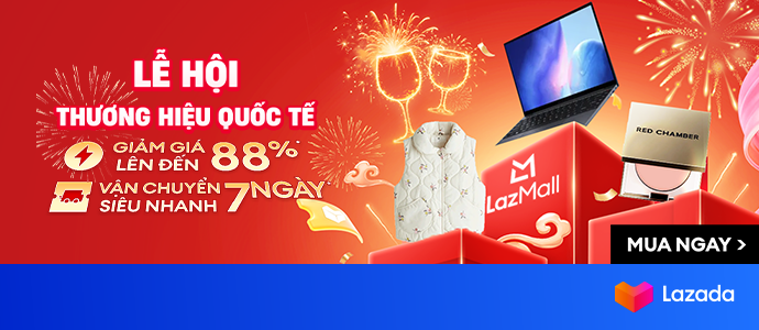 TMALL quốc tế sale lễ hội thương hiệu Lazada